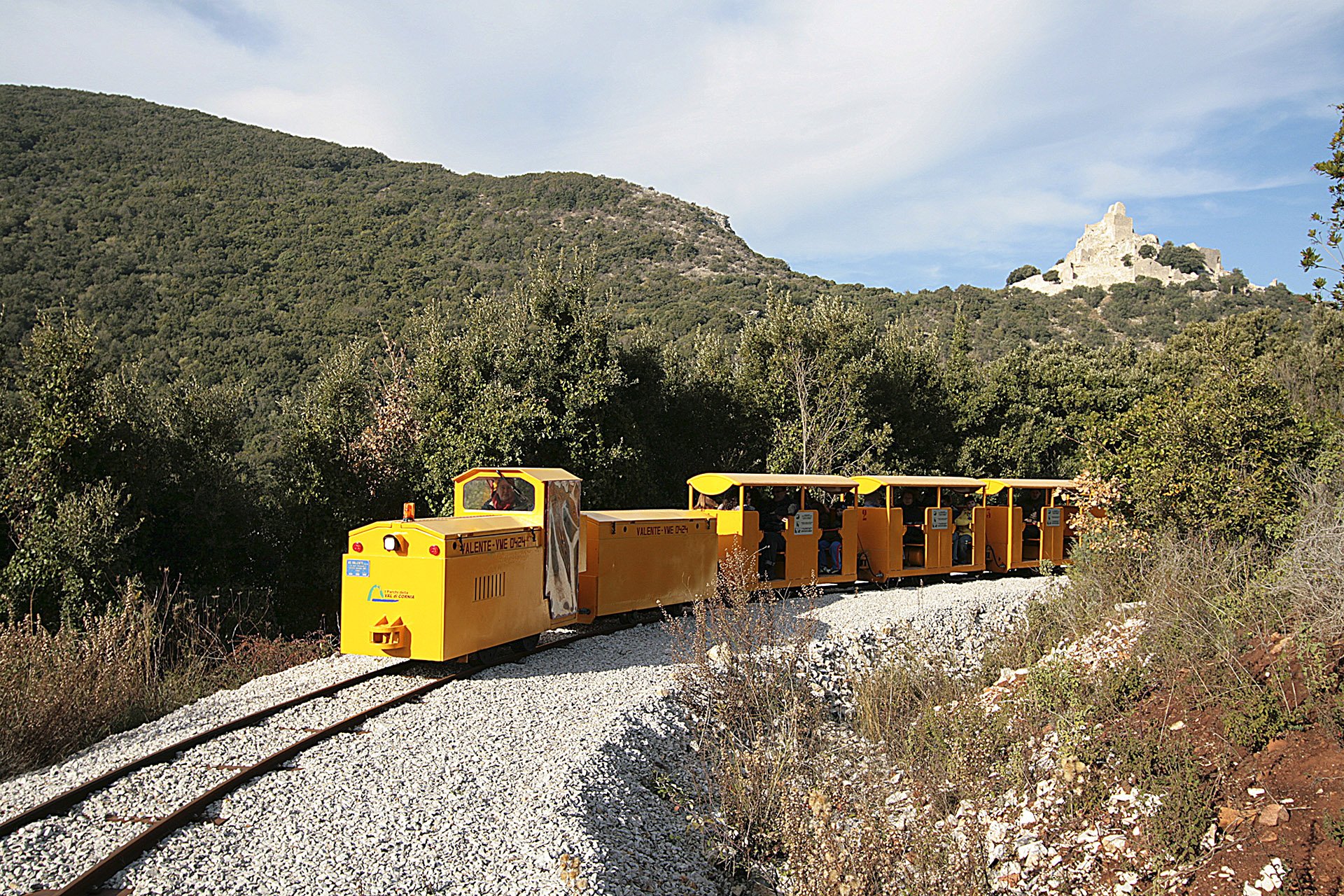 Treno minerario del Parco Archeominerario di San Silvestro